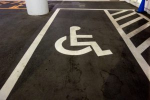 車いす駐車場