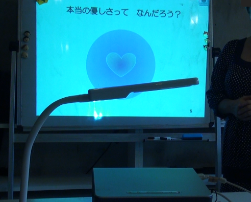 プレゼンの実技講義の様子