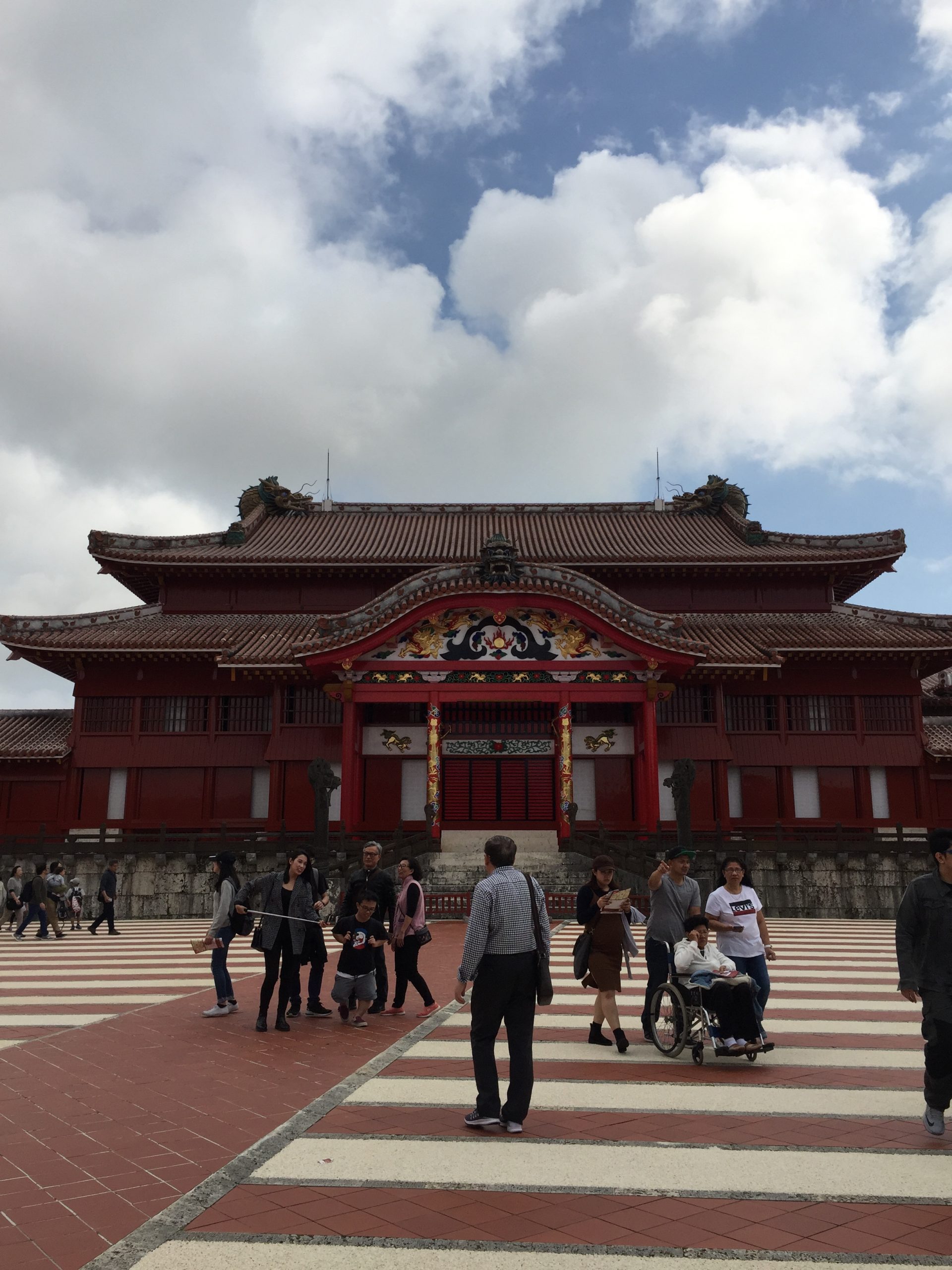 首里城 正殿正面